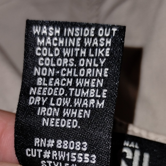 Rewash brand NWT A-line cargo pants,size 9, button waist - Picture 10 of 10